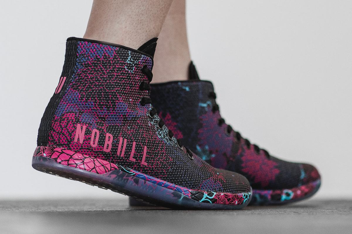 Nobull Superfabric High-Top Women's Trainers Multicolor | Australia (WU5483)